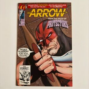 Arrow #1 - Malibu Comics - 1992 Vintage Comic Book